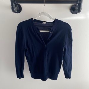 Jcrew Navy Claire Cardigan